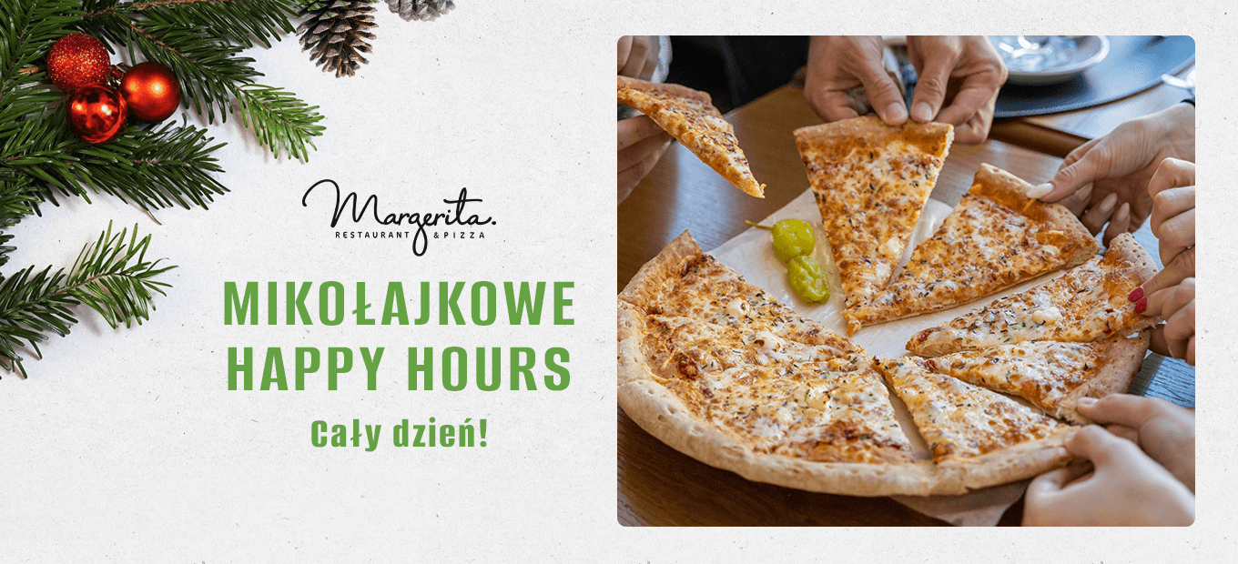 W Mikołajki przedłużamy Happy Hours!