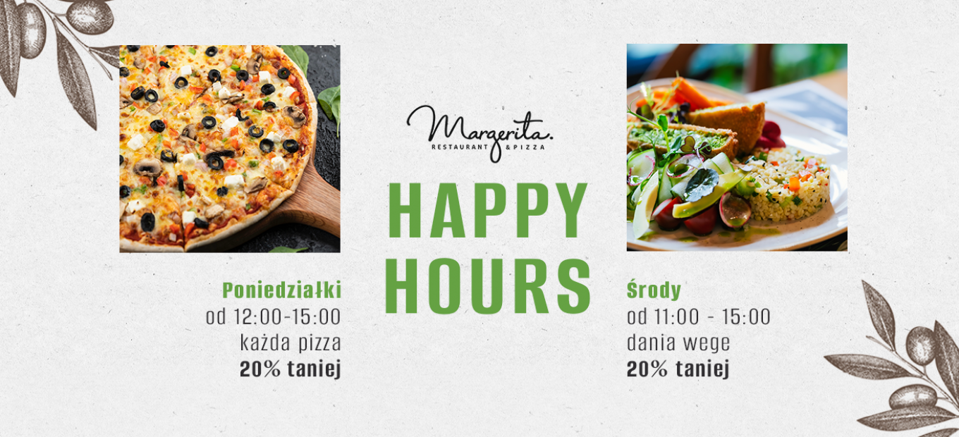 Happy Hours w pizzerii Margerita!